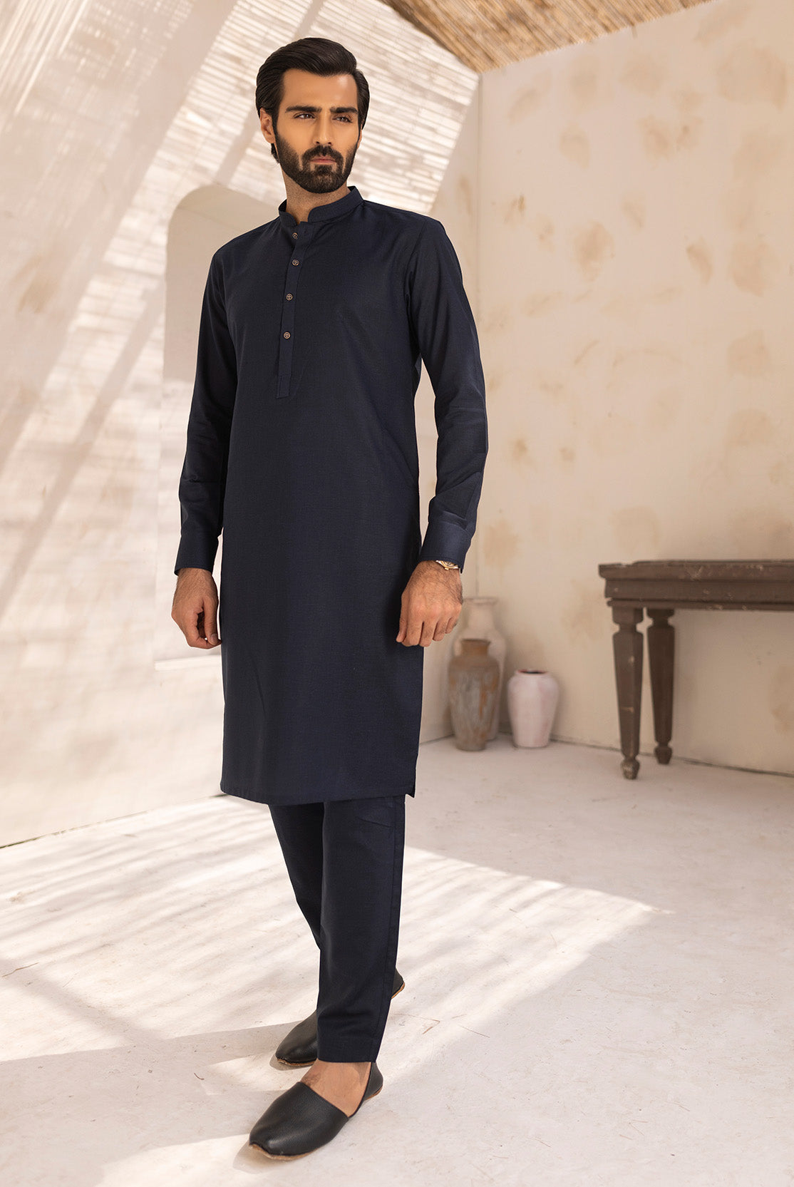 Cotton Blended Kurta Trouser