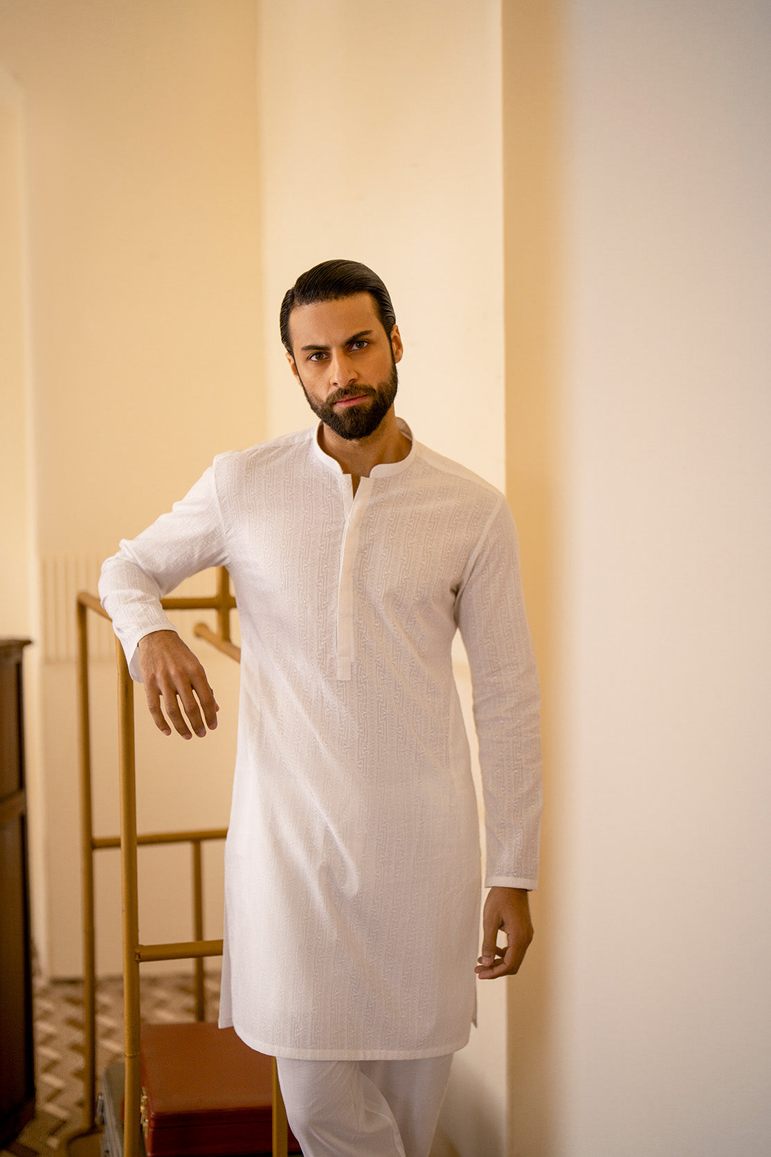 Shiffli Kurta Trouser