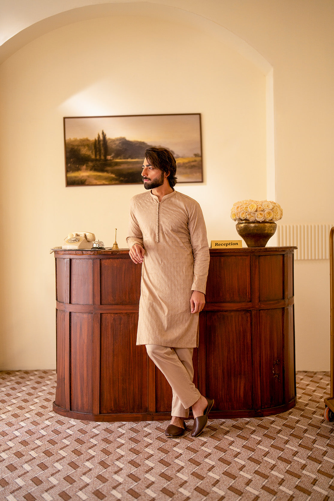 Shiffli Kurta Trouser