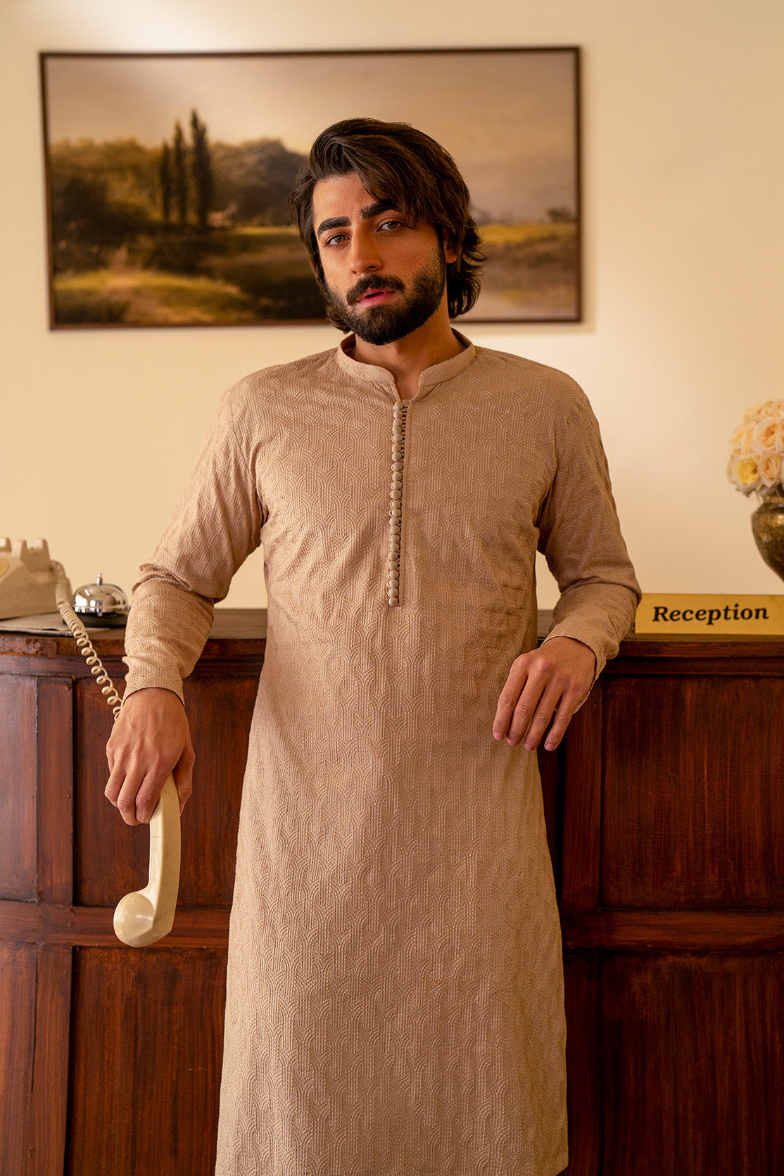 Shiffli Kurta Trouser