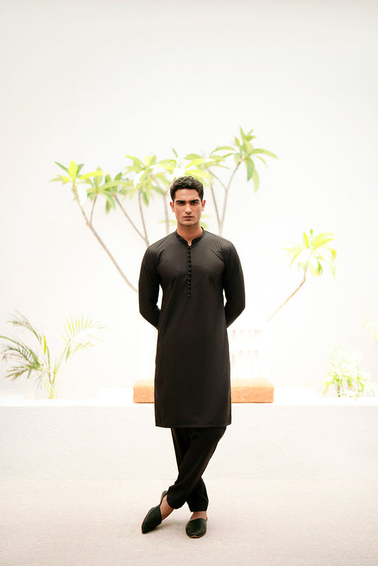 Embroidered Kurta Trouser